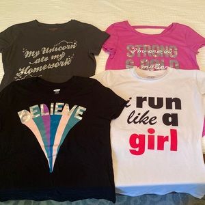 Girls Shirts Mixed Lot See Tags for Sizes but all same fit